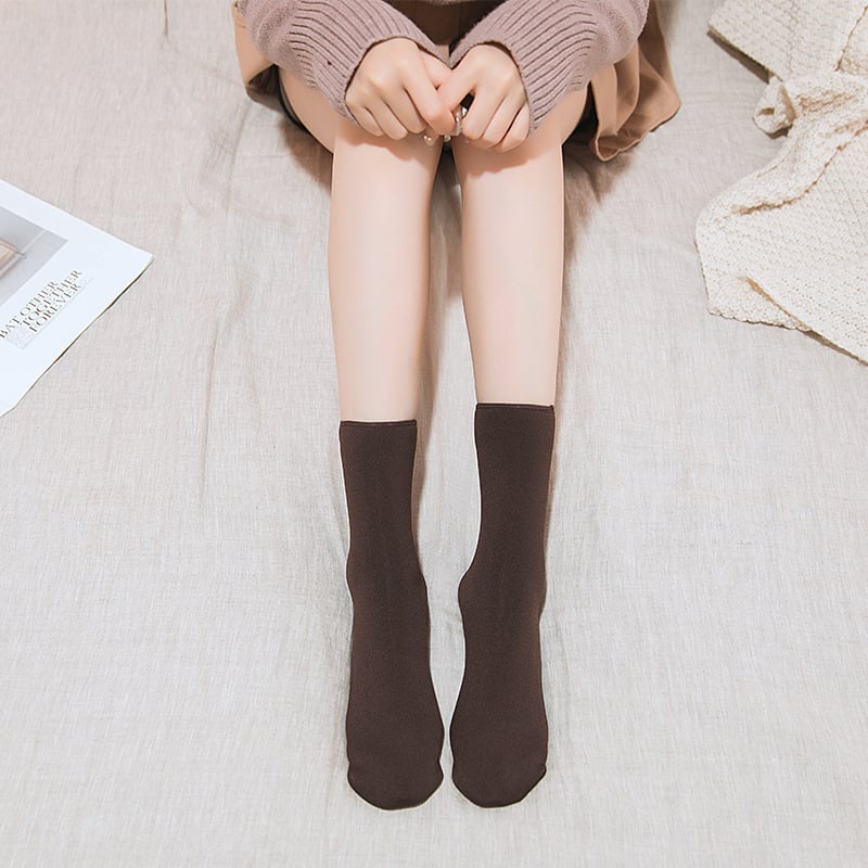 🔥 PROMOTION🔥🌼2023 NEW Snugly Velvet Winter Thermal Socks