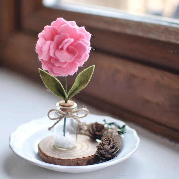 🌻Mini Felt Flowers Set-Mother Gift