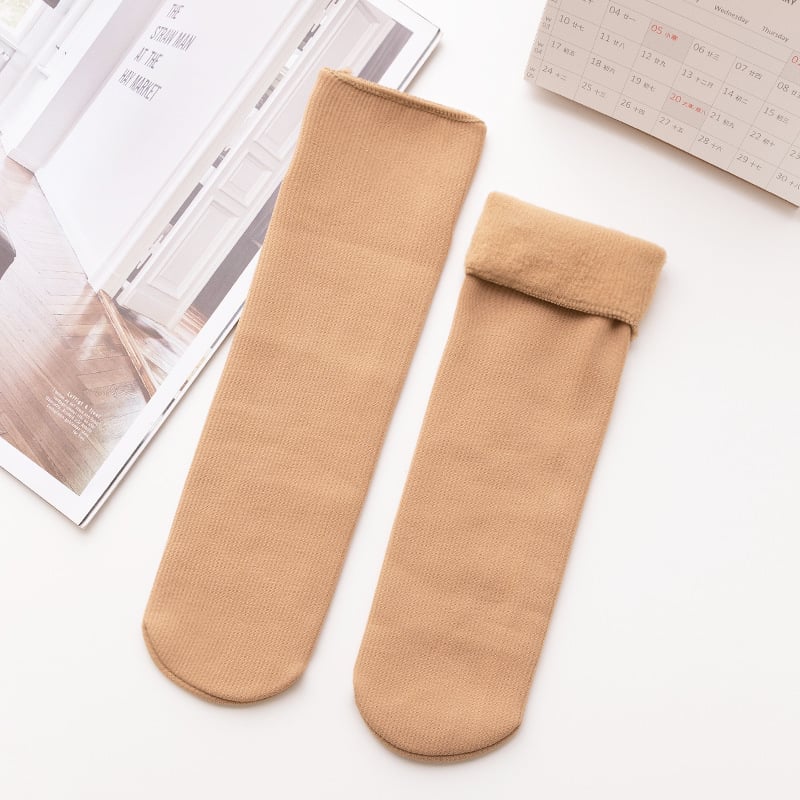 🔥 PROMOTION🔥🌼2023 NEW Snugly Velvet Winter Thermal Socks