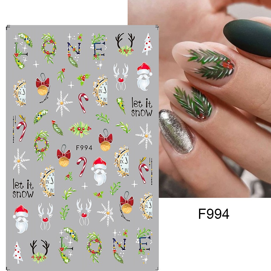🎅Christmas Nail Art Stickers