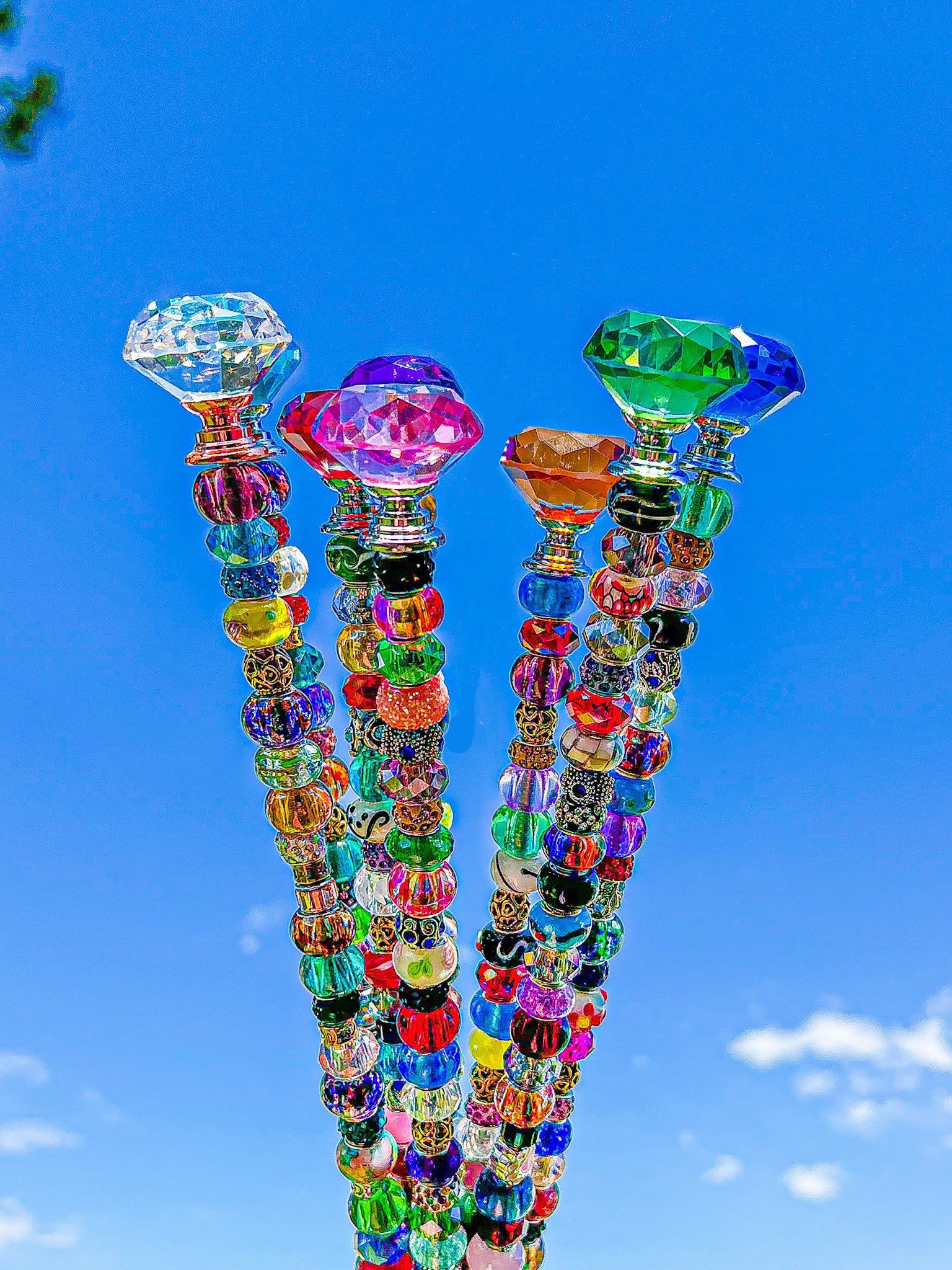 🔥LAST DAY Promotion 49% OFF - Sun Catcher Garden Stakes💎