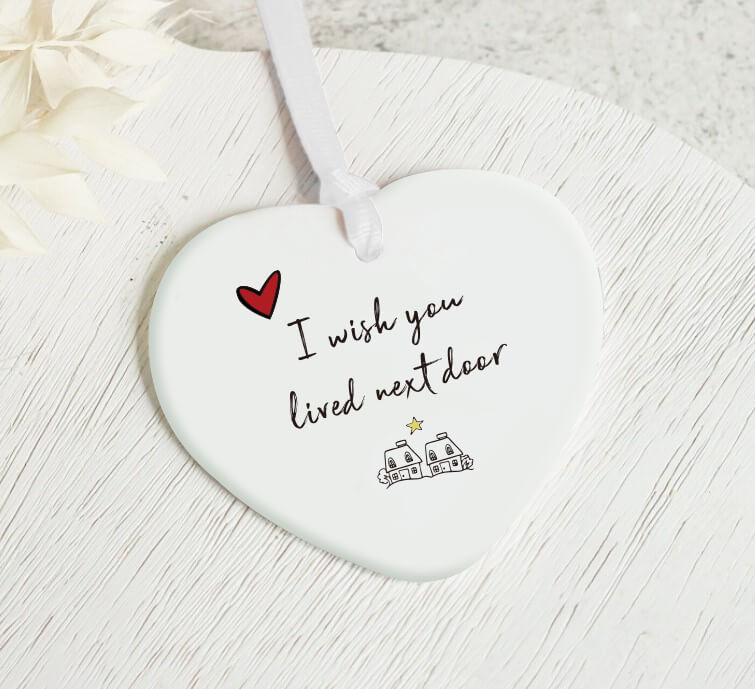 Distance-Themed Ornaments