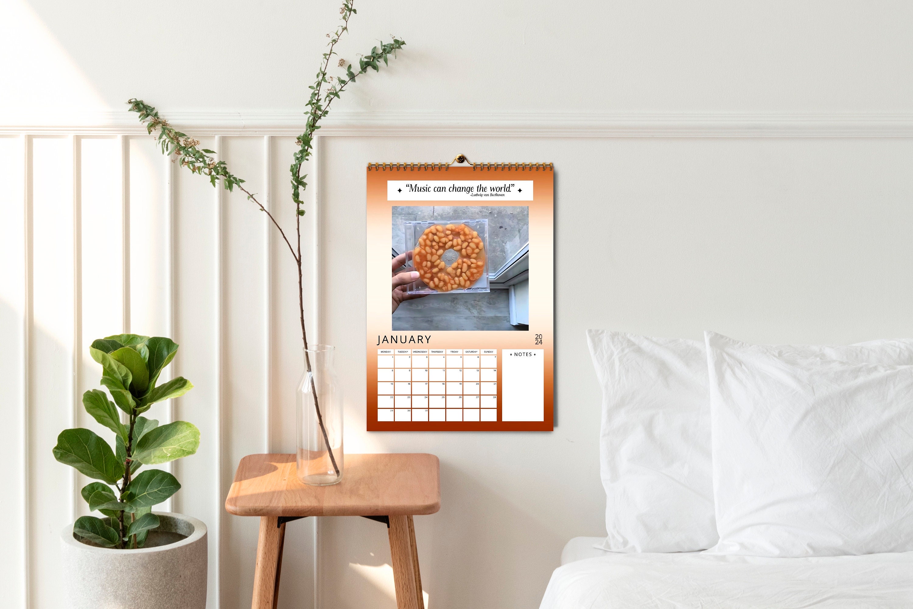 Baked Beans in Weird Places 2024 Calendar