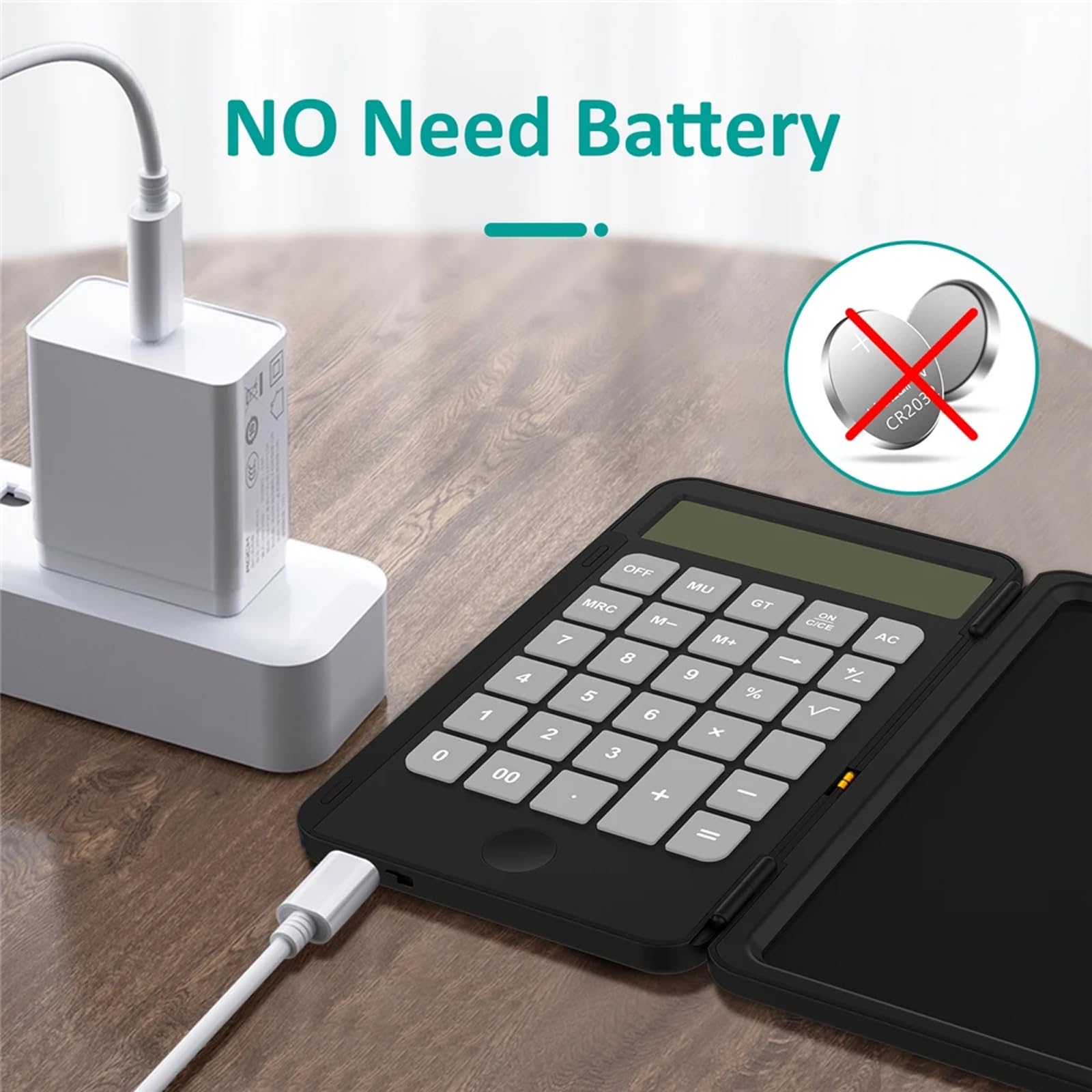 Foldable Digital Drawing Pad Calculator