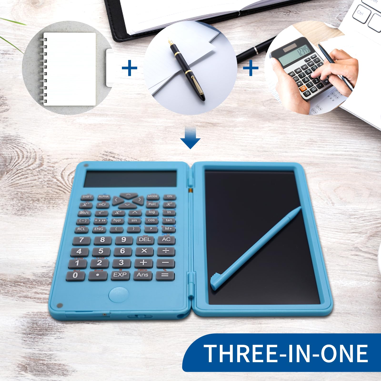 Foldable Digital Drawing Pad Calculator