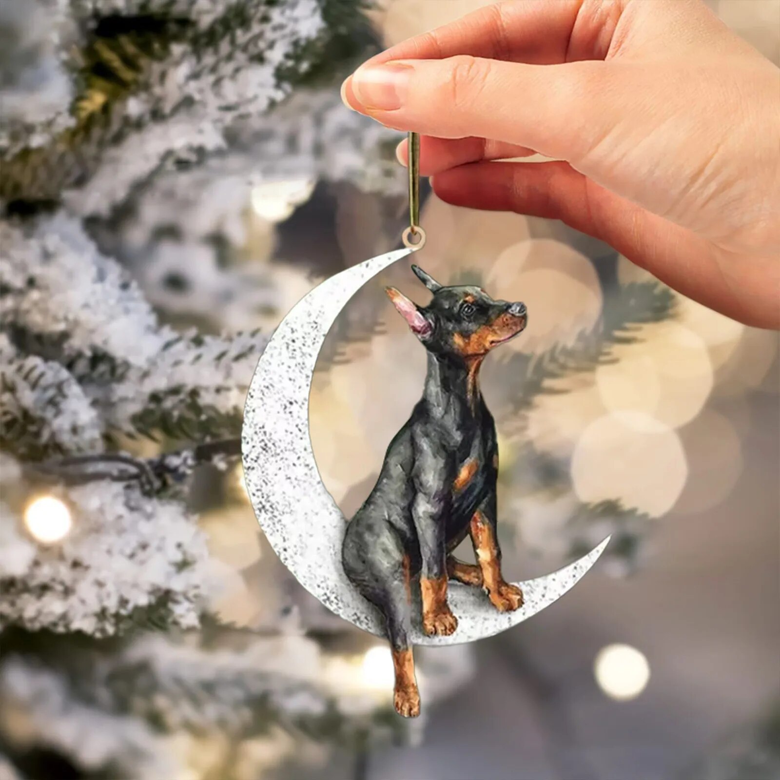 🎁Christmas Remembrance Ornament to Remember Loved - Loss of Pet Gifts 🐶