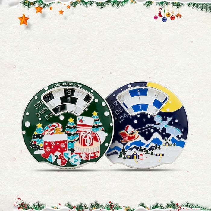 (🌲HOT SALE - 49% OFF) 🎁Christmas 7-in-1 Roulette Dice