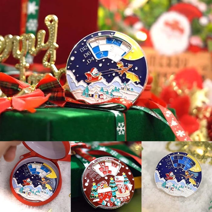 (🌲HOT SALE - 49% OFF) 🎁Christmas 7-in-1 Roulette Dice