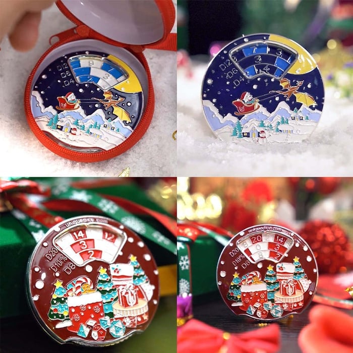 (🌲HOT SALE - 49% OFF) 🎁Christmas 7-in-1 Roulette Dice