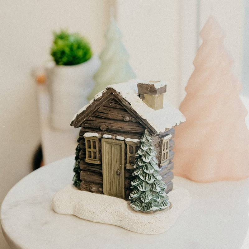 🏠Log Cabin Incense Cone Burner🎄