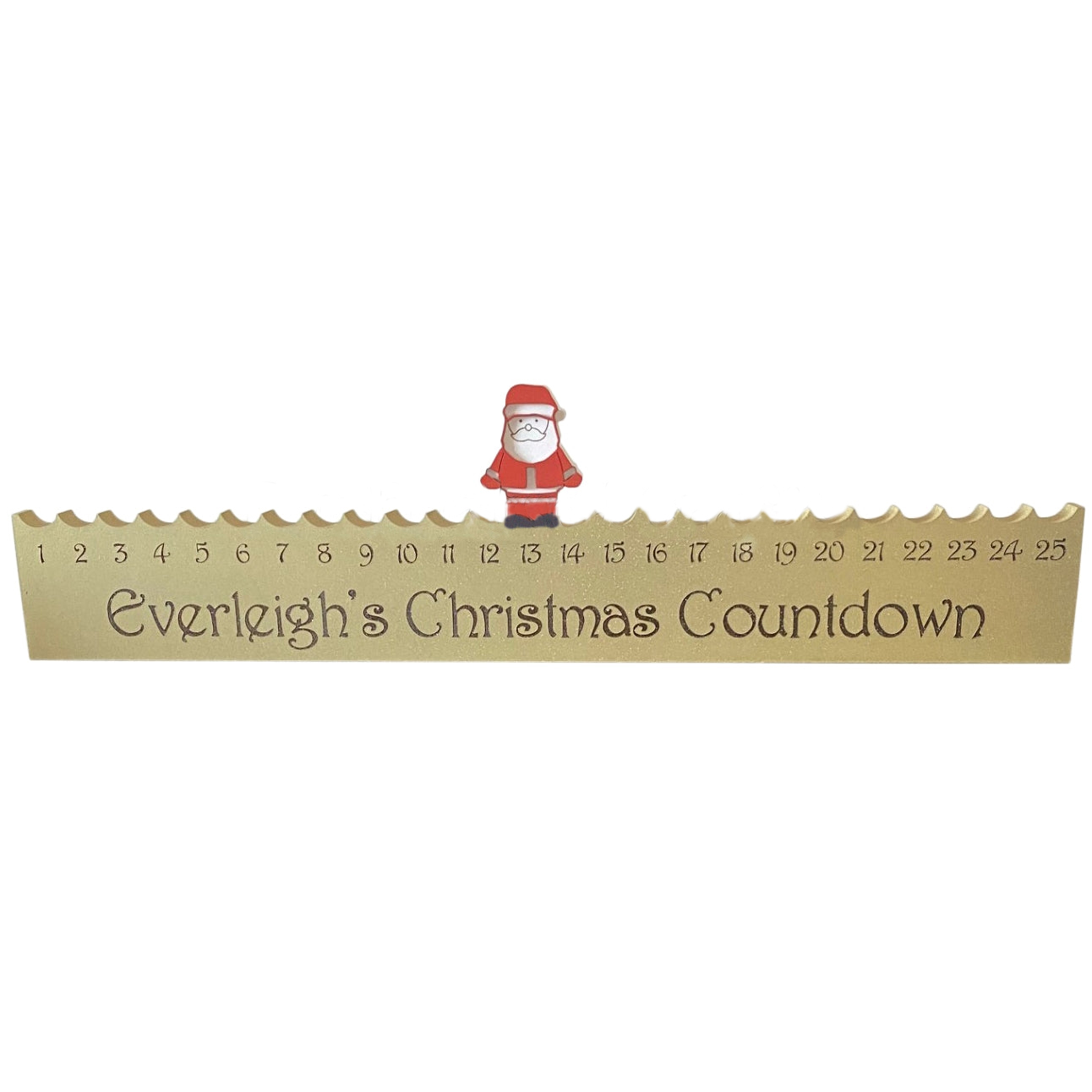 Christmas Countdown Plaque
