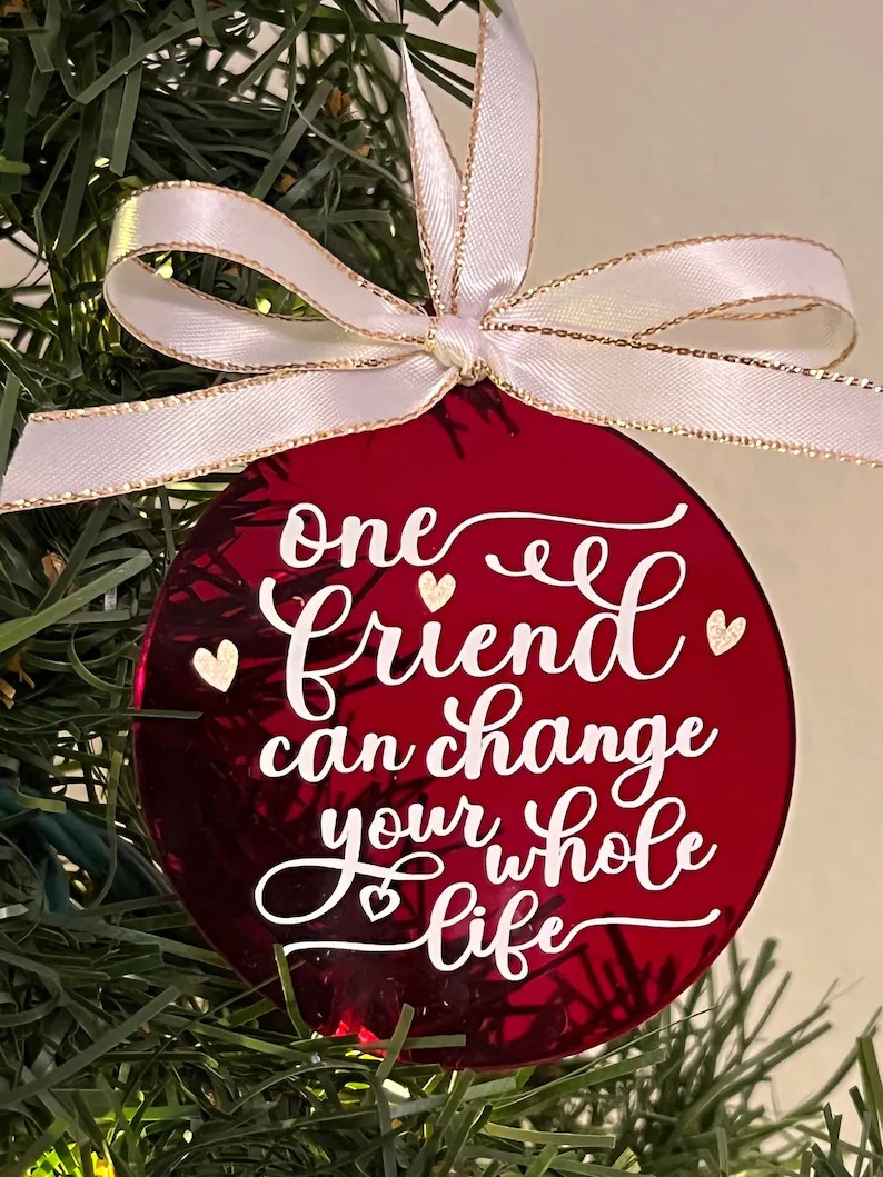 I Wish You Lived Next Door Best Friendship Ornament