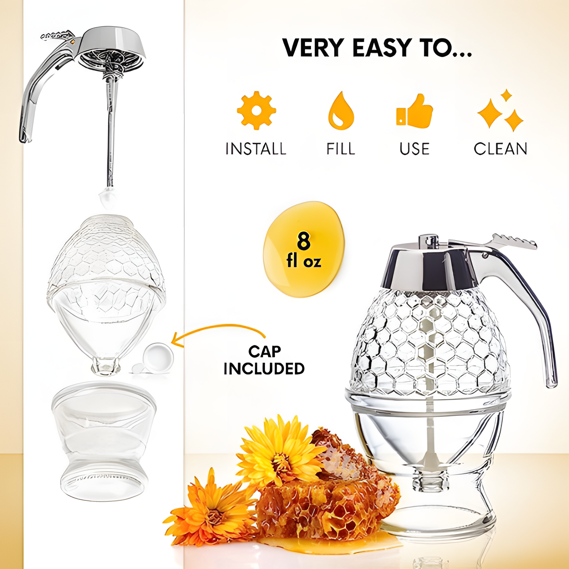 Easy Honey Dispenser Kettle