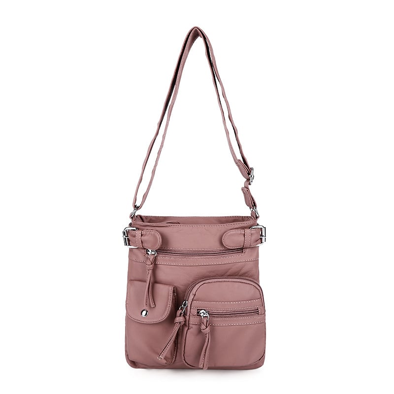 ⏰Promotion 49% OFF💥Multi-Pocket Crossbody Bag Soft Shoulder Purse Bag