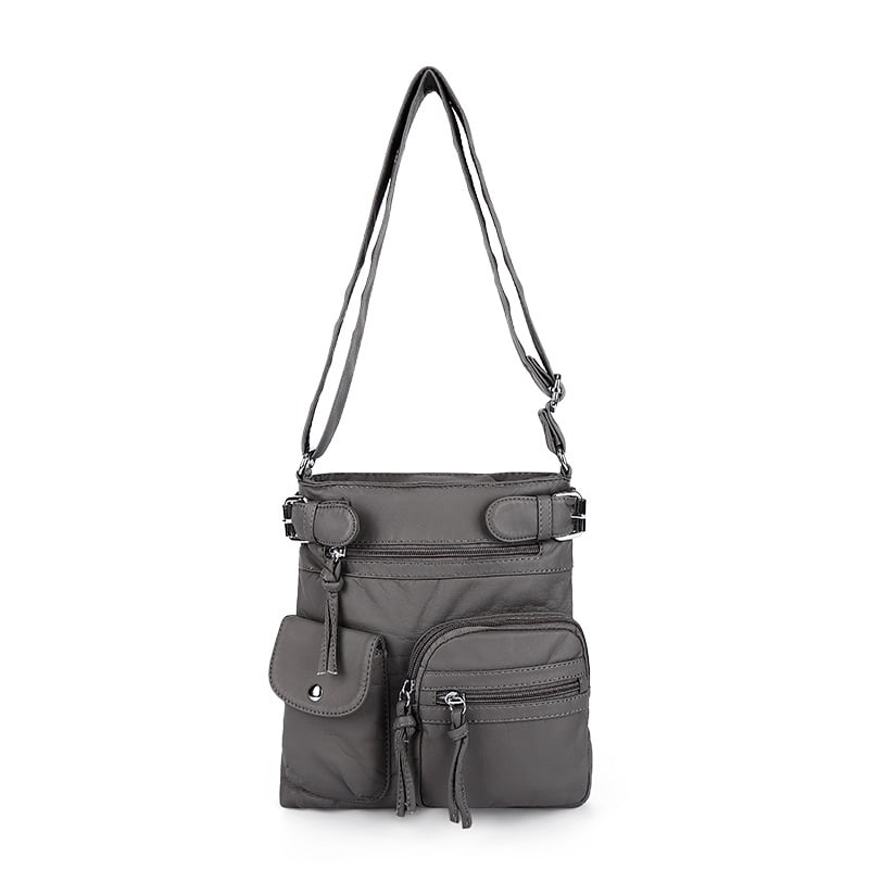 ⏰Promotion 49% OFF💥Multi-Pocket Crossbody Bag Soft Shoulder Purse Bag