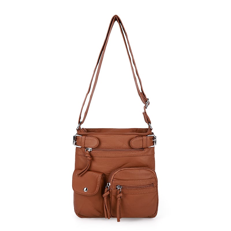 ⏰Promotion 49% OFF💥Multi-Pocket Crossbody Bag Soft Shoulder Purse Bag