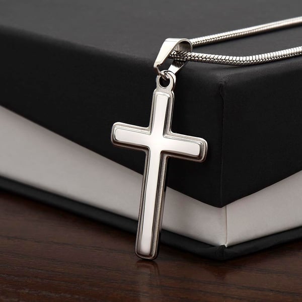 [ALMOST SOLD OUT]❗Grandson, Never Lose Faith - Cross Necklace