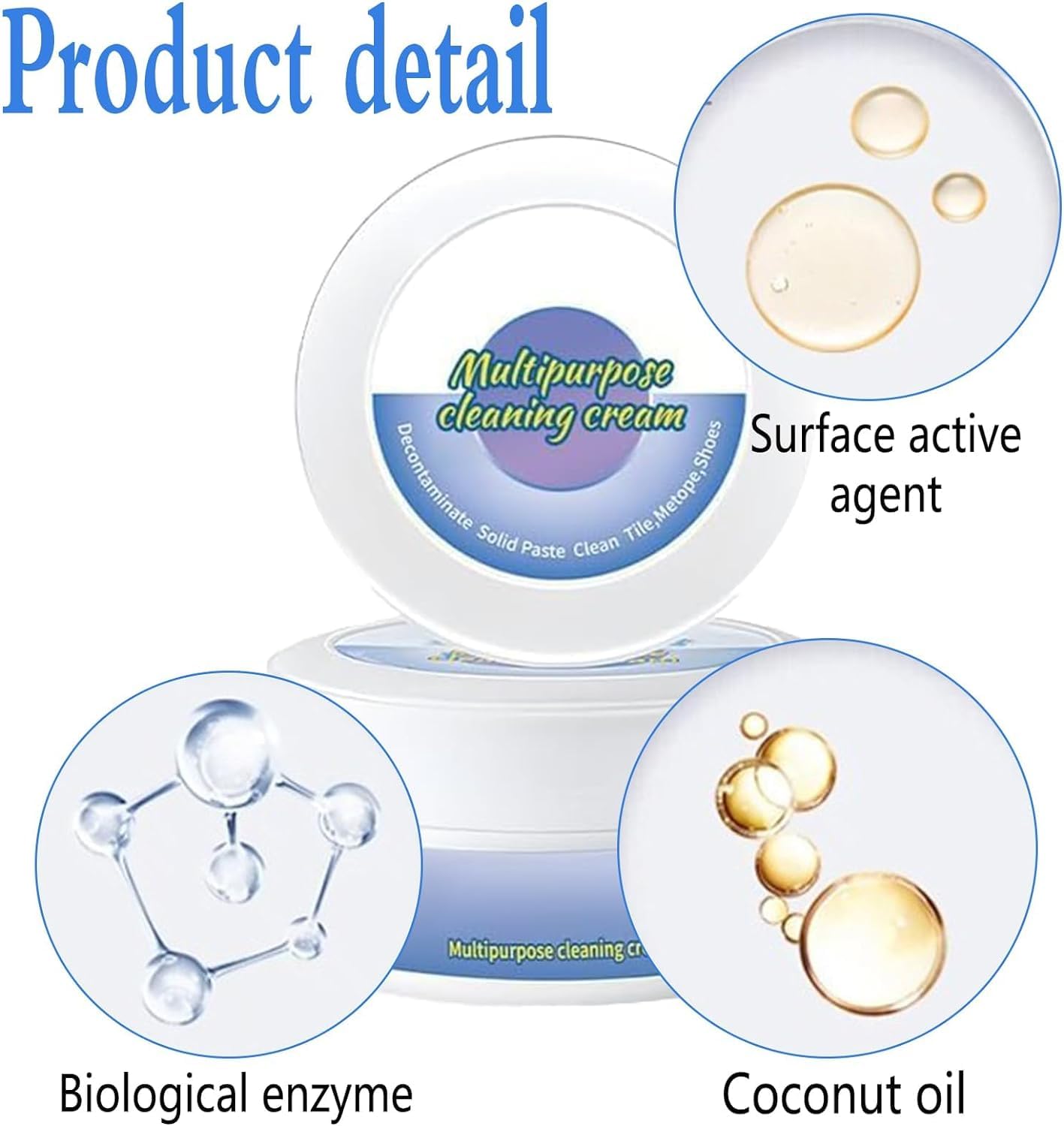 ✨2024 new version💥Multi-functional cleaning and stain removal cream