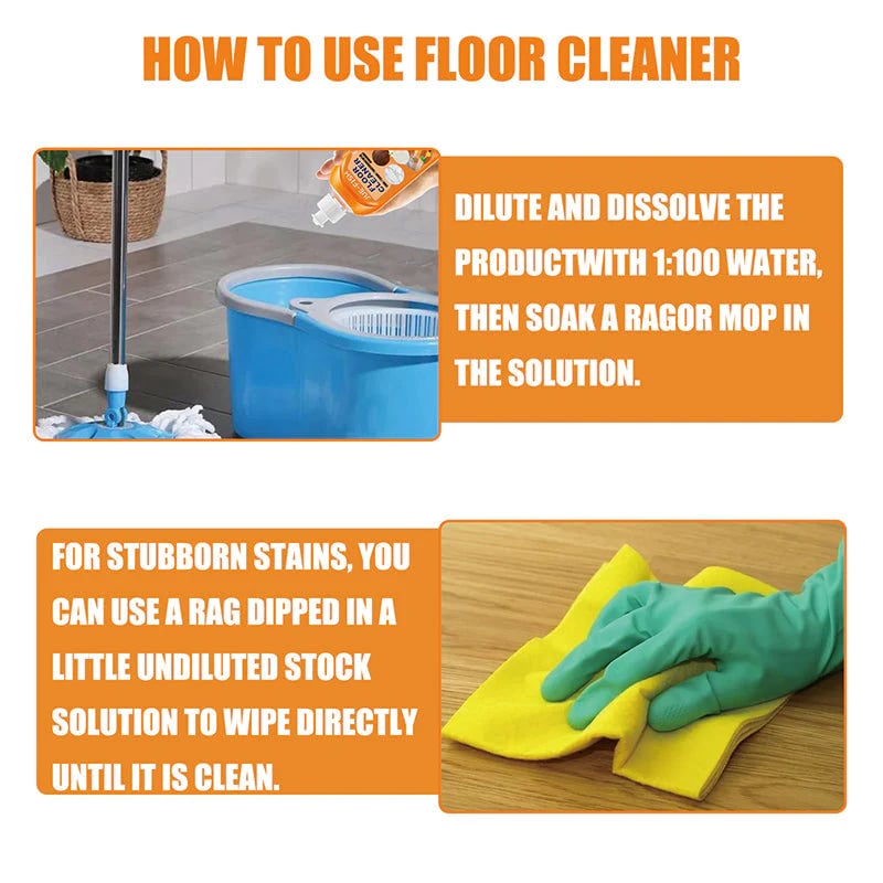 🔥Hot Sale Promotion 49% OFF - Powerful Decontamination Floor Cleaner