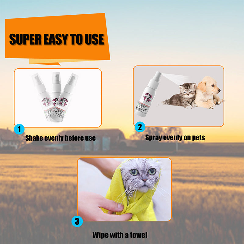 Pet External Tick And Tick Anti-Itch Spray