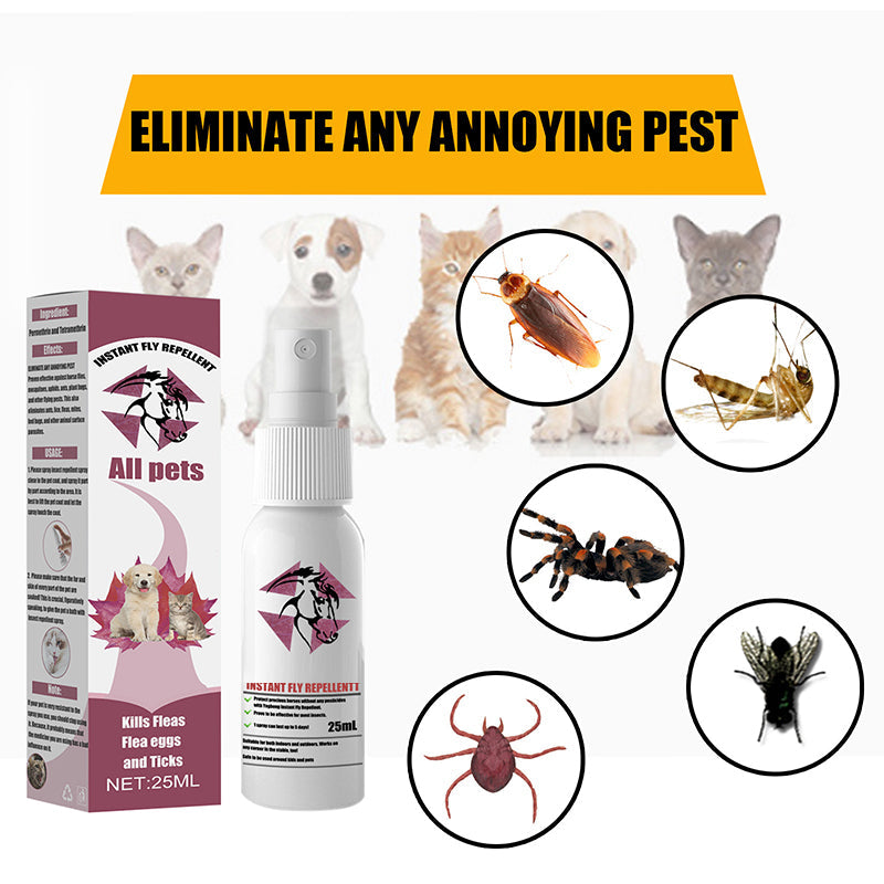 Pet External Tick And Tick Anti-Itch Spray