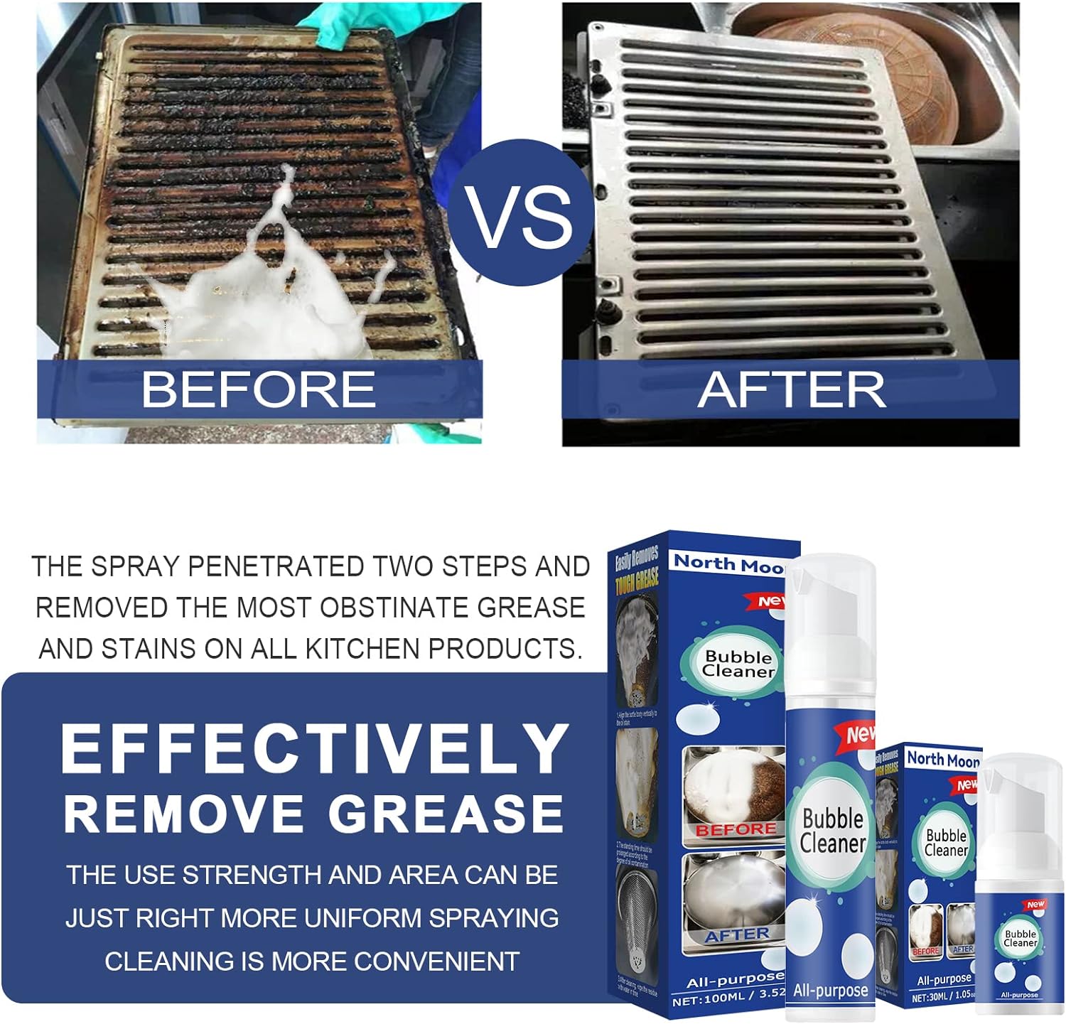 🔥 Last Day BUY 2 GET 1 FREE💕All Purpose Rinse Cleaning Foam