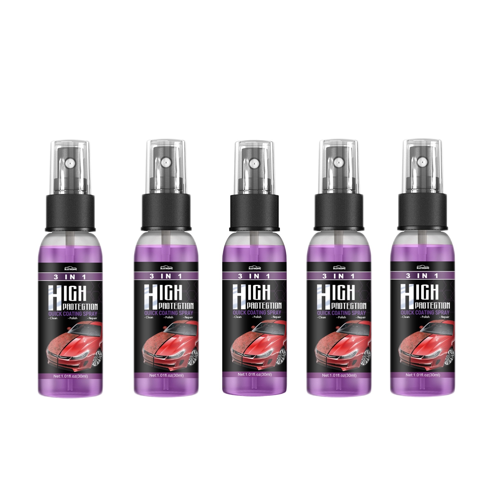 🔥3-IN-1 High Protection Fast Car Coating Spray