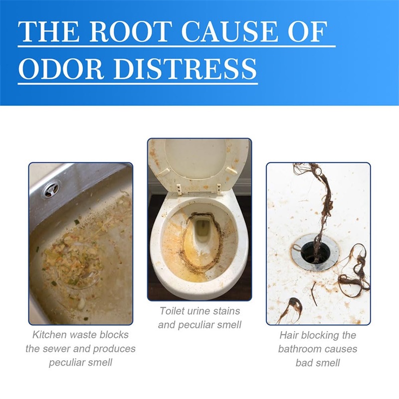 Toilet Unclogging Deodorizer, Powerful Pipe Dredging Agent