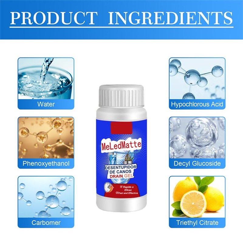 Toilet Unclogging Deodorizer, Powerful Pipe Dredging Agent