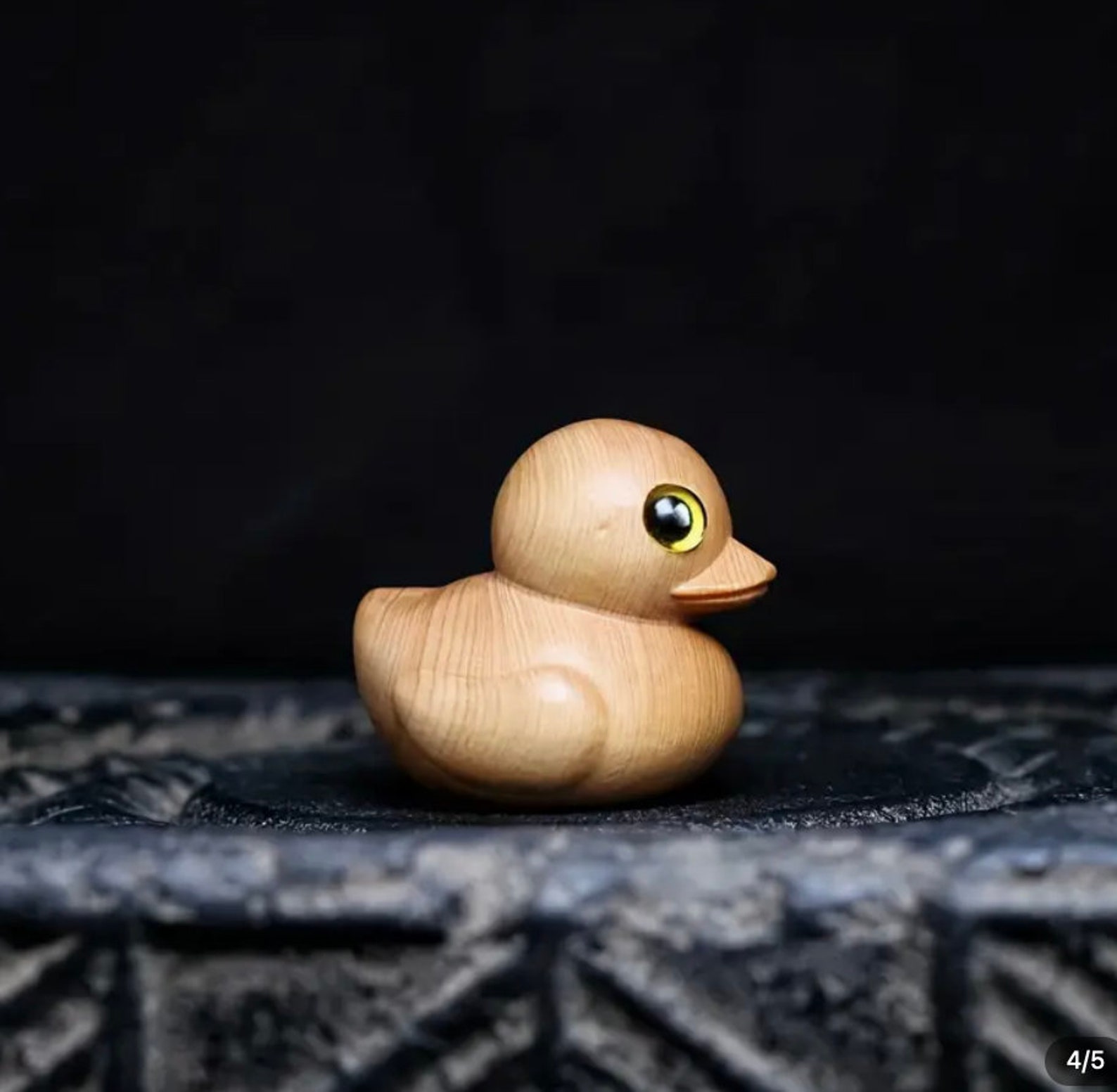 🤣🦆Funny Handmade Wooden Middle Finger Duck