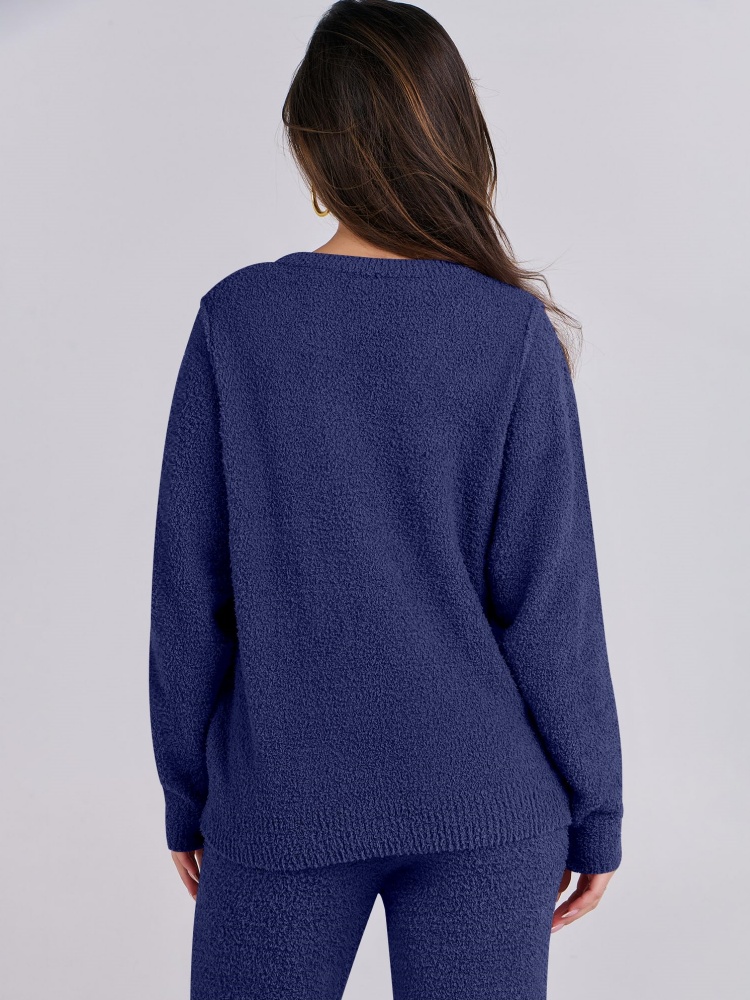 Women's Fuzzy Fleece Sets 2 Piece Outfits