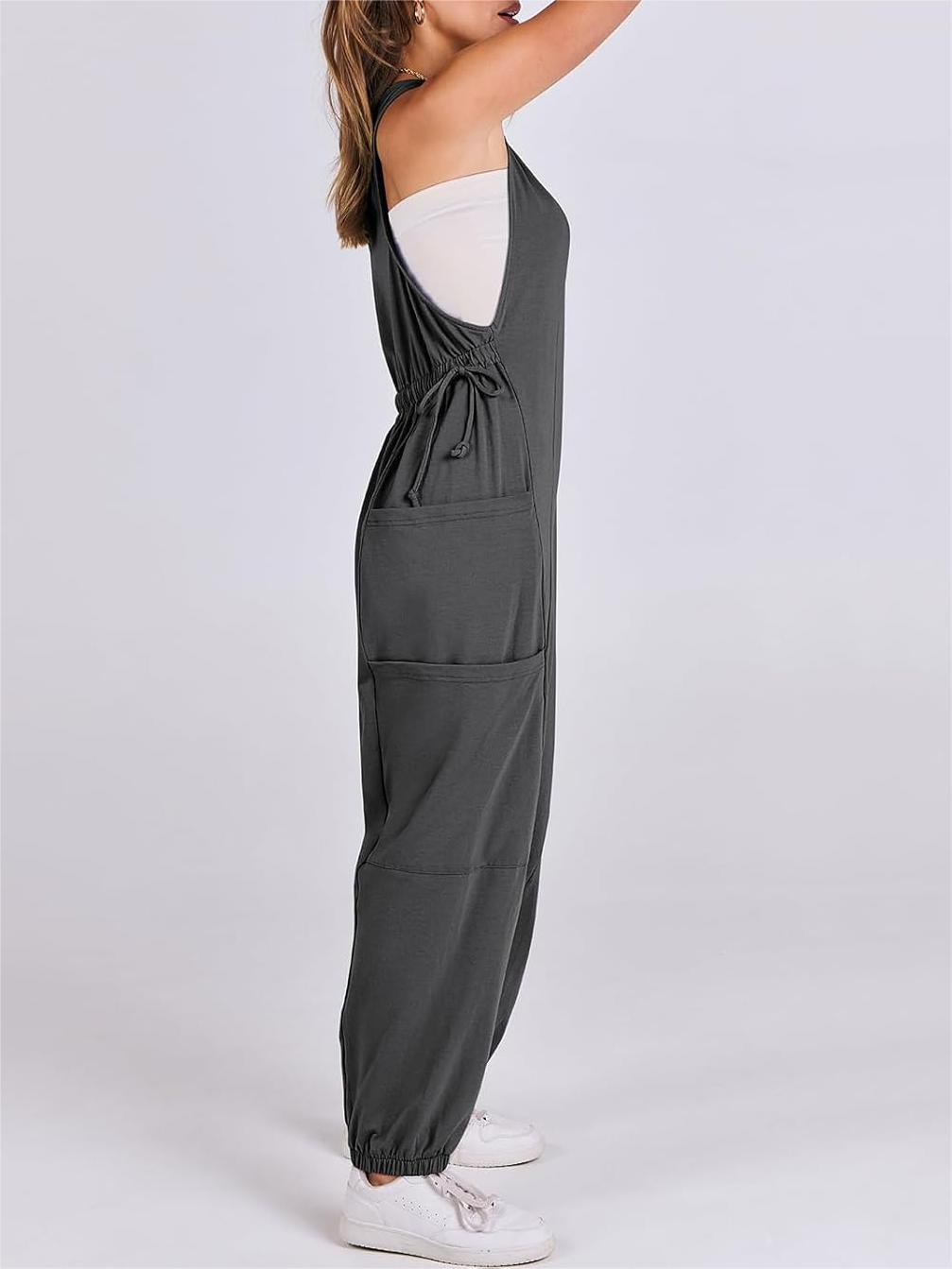 Women's Sleeveless Baggy Harem Jumpsuits (Buy 2 Free Shipping)