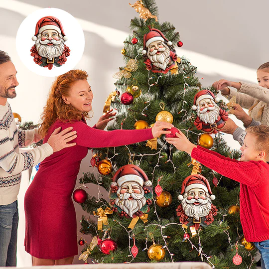 Resin Santa Claus Pendant