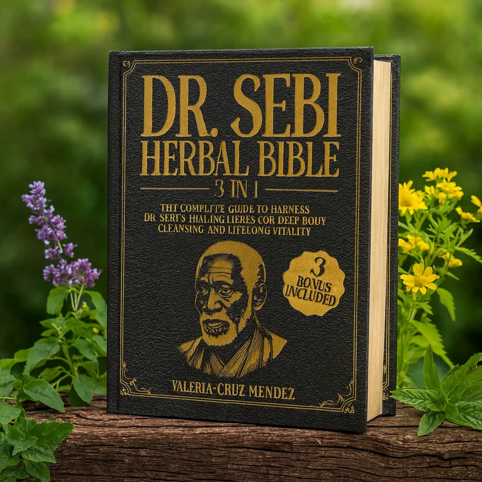 🌿Dr. Sebi's Herbal Bible [3-in-1] Body Cleanse & Healing Herbs Guide Book