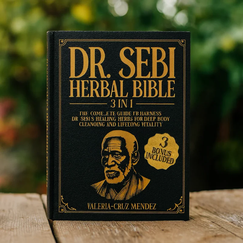 🌿Dr. Sebi's Herbal Bible [3-in-1] Body Cleanse & Healing Herbs Guide Book
