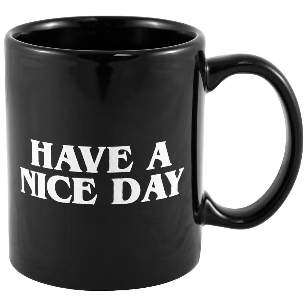 Have a Nice Day Middle Finger Mugs