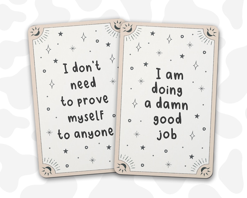 Funny Sweary Affirmation Cards