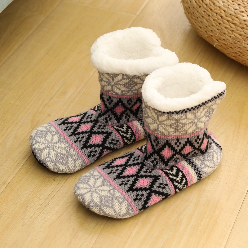 Ladies Tube Plus Velvet Thickened Floor Socks