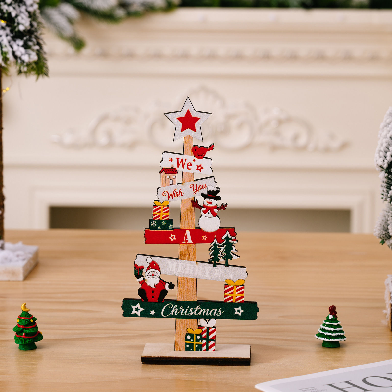 🎄Christmas Tree Santa Claus DIY Decoration✨