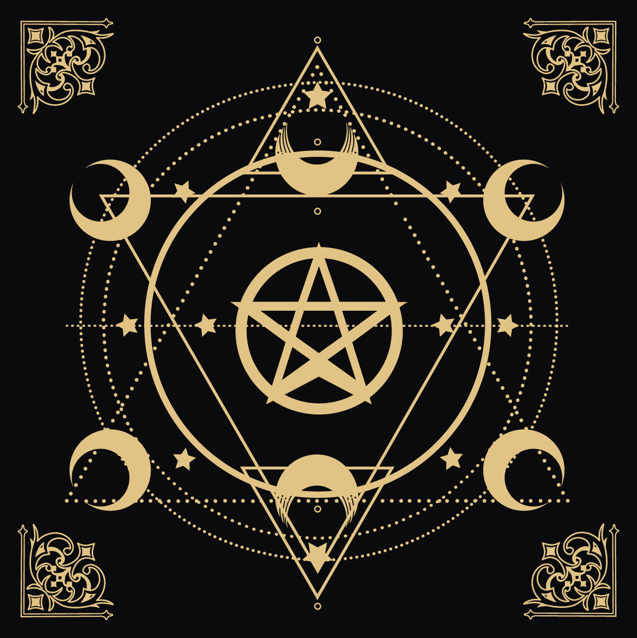 🔥Explore the Mystical World of Tarot Gold Foil Tarot