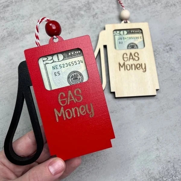 🎅💸Gas (Shopping)Money Ornament