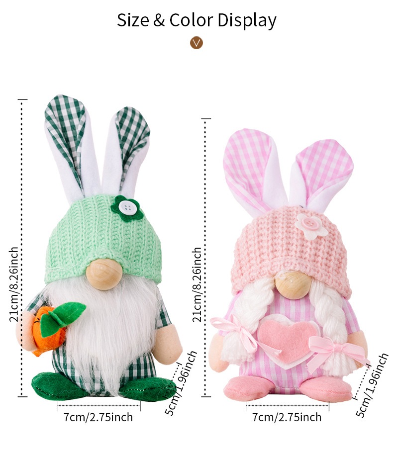 Easter Gnome Plush Elf