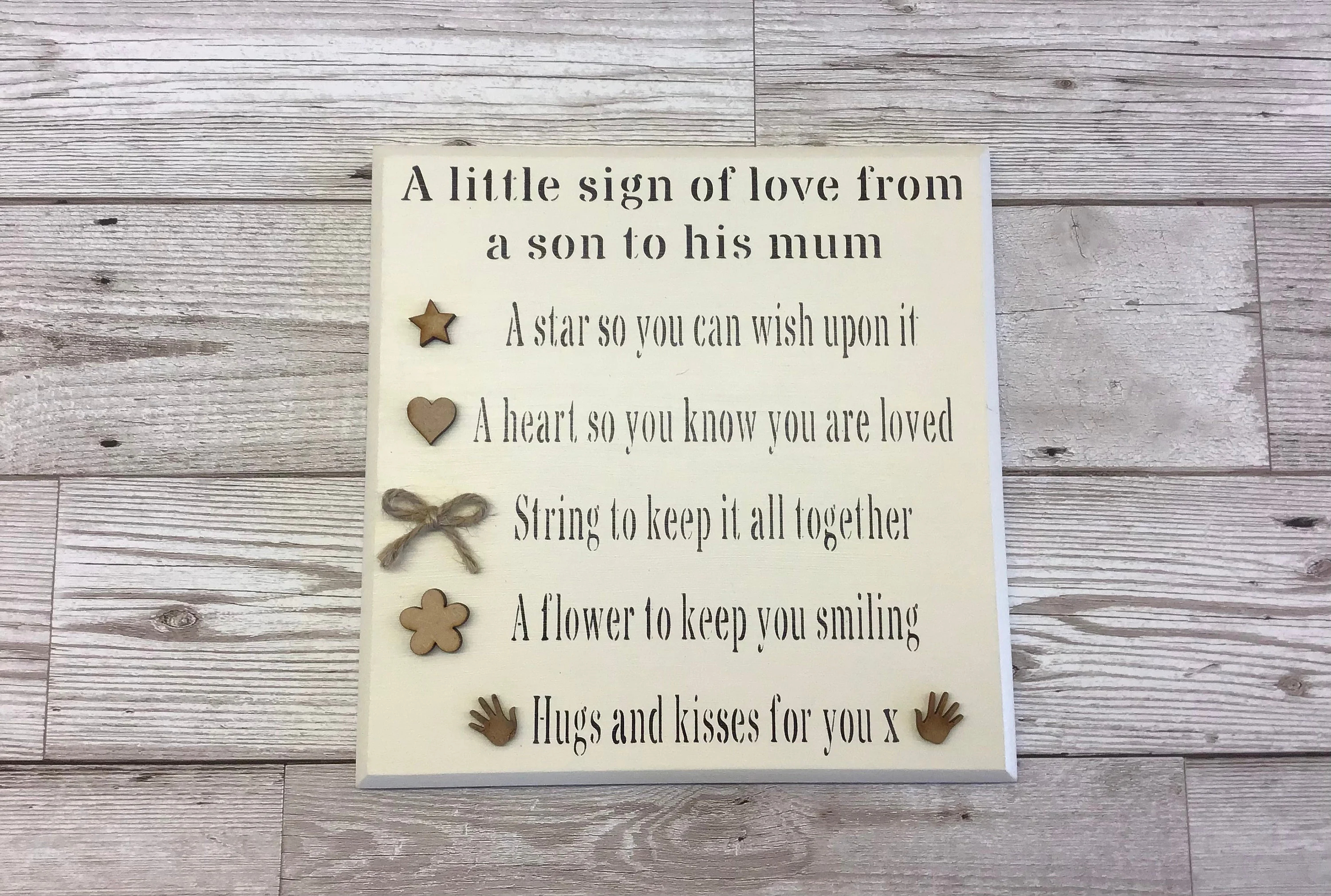 ✨Wooden Sign For Loved One - Gift For Them