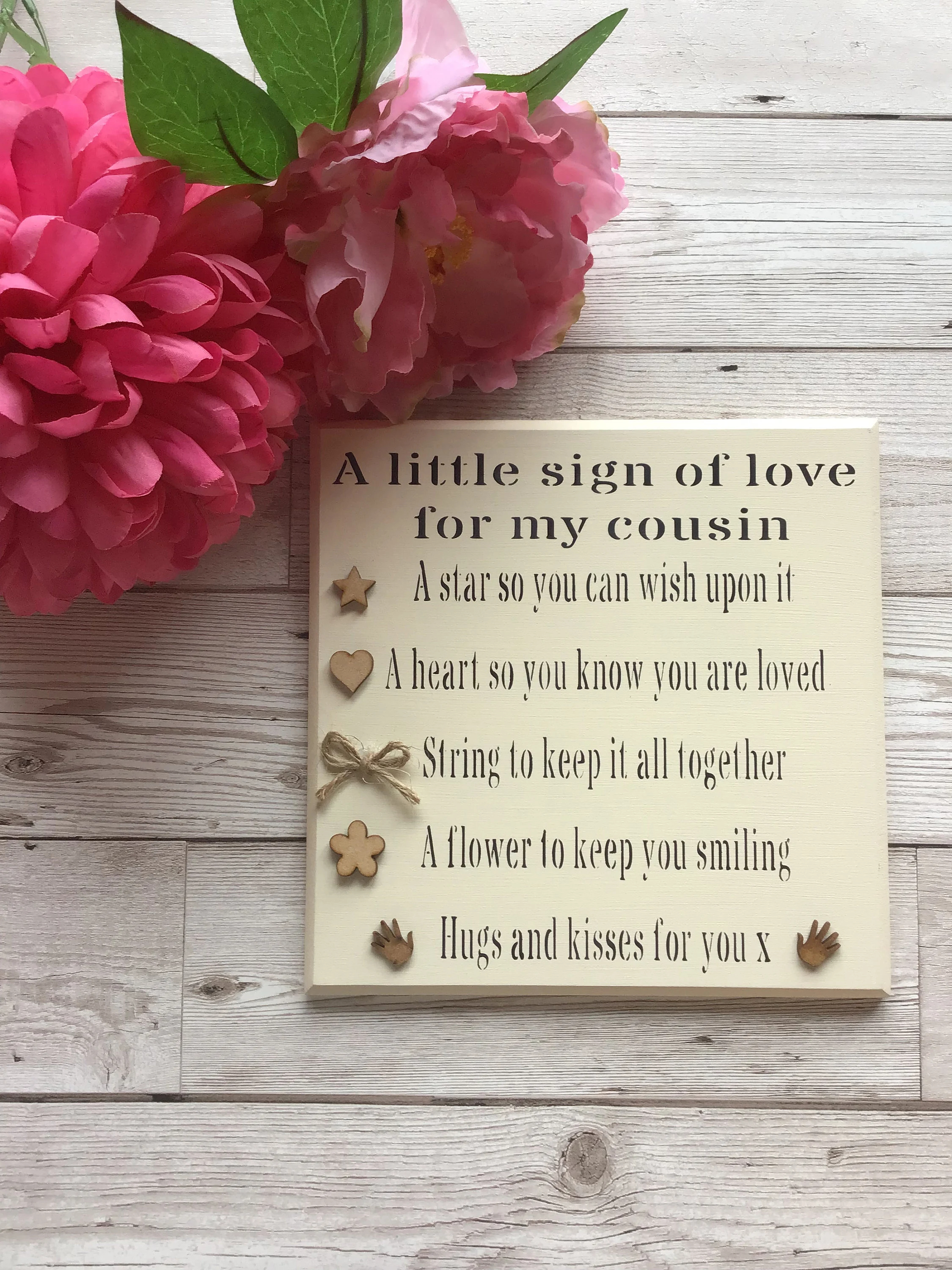 ✨Wooden Sign For Loved One - Gift For Them