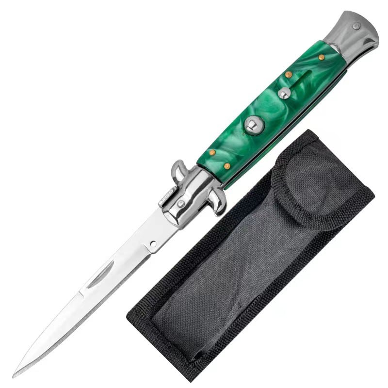 Pure Handmade Old School Italian Stiletto Pocket Knife - Buy 2 Free Shipping