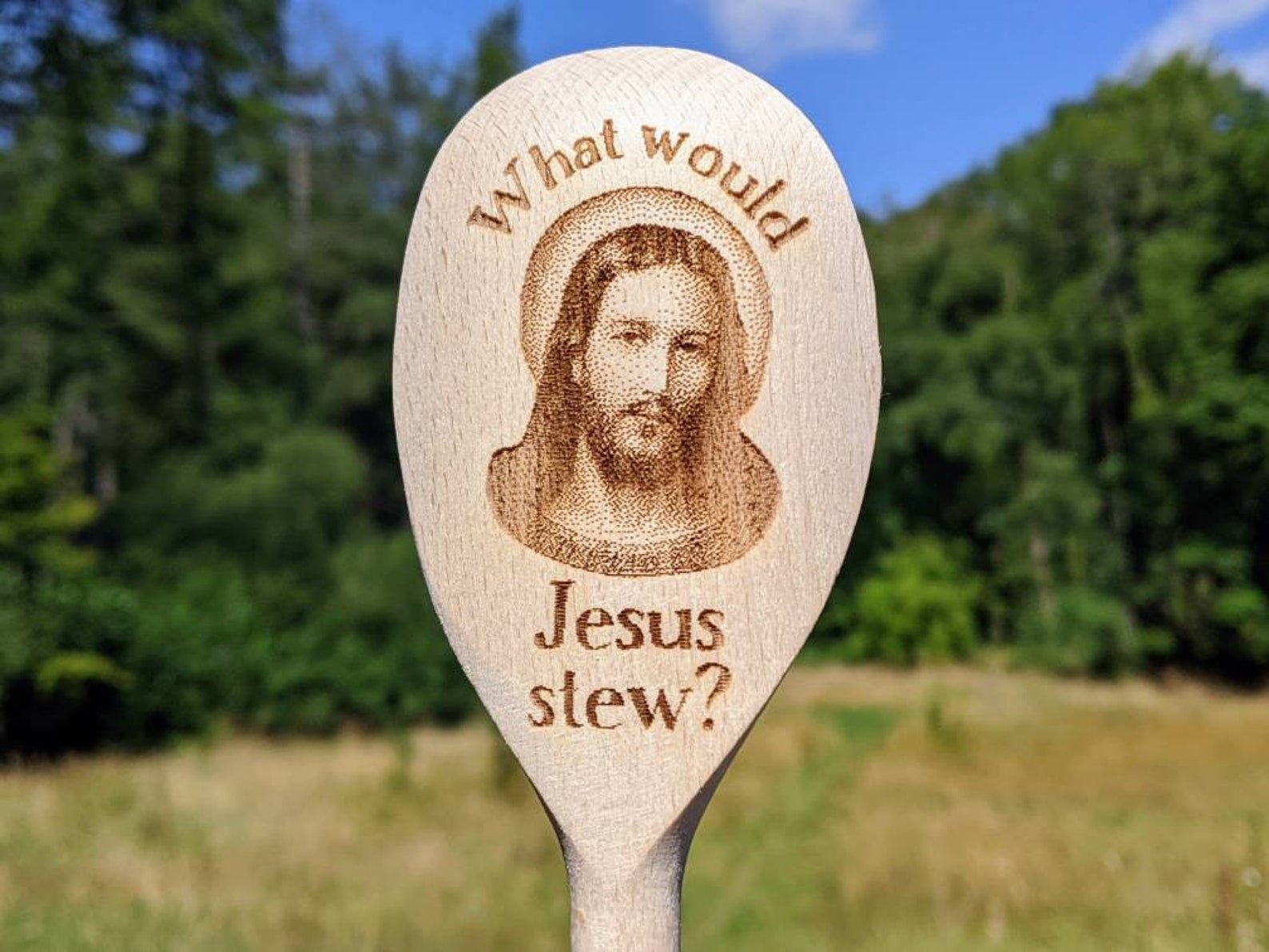 What would Jesus Stew? | Interesting Wooden Spoon