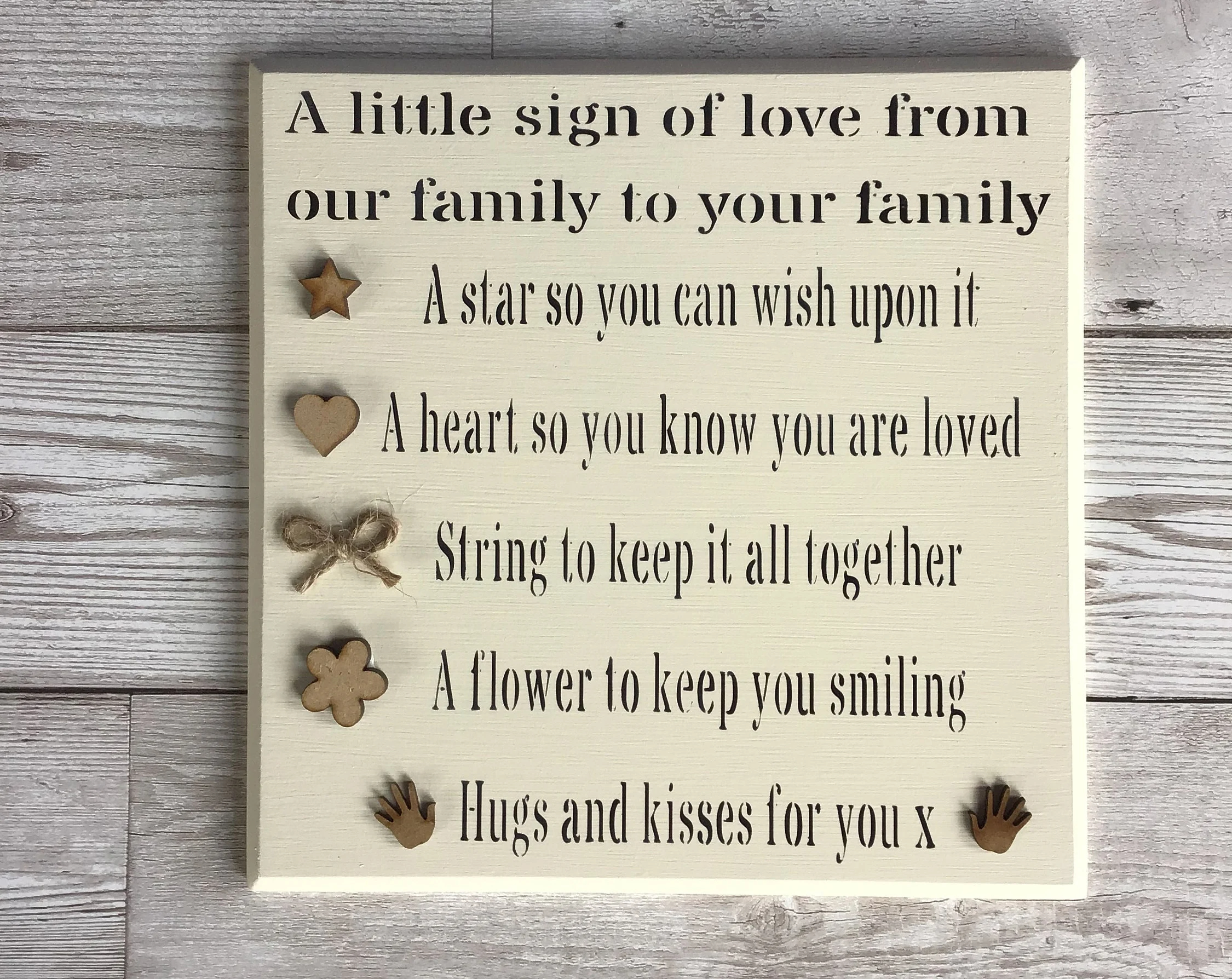 ✨Wooden Sign For Loved One - Gift For Them