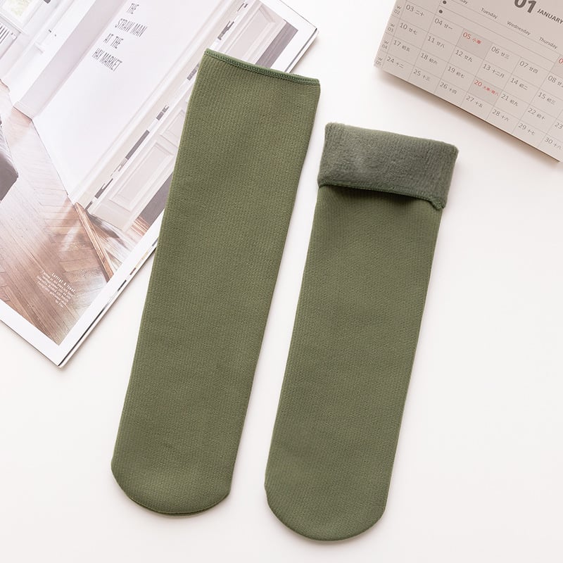 🔥 PROMOTION🔥🌼2023 NEW Snugly Velvet Winter Thermal Socks