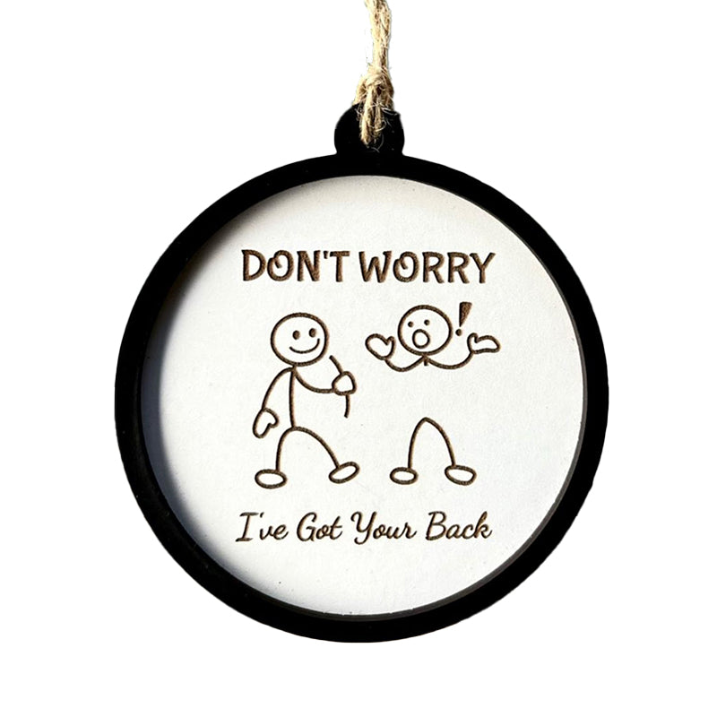 🎄Funny Wooden Tree Ornament