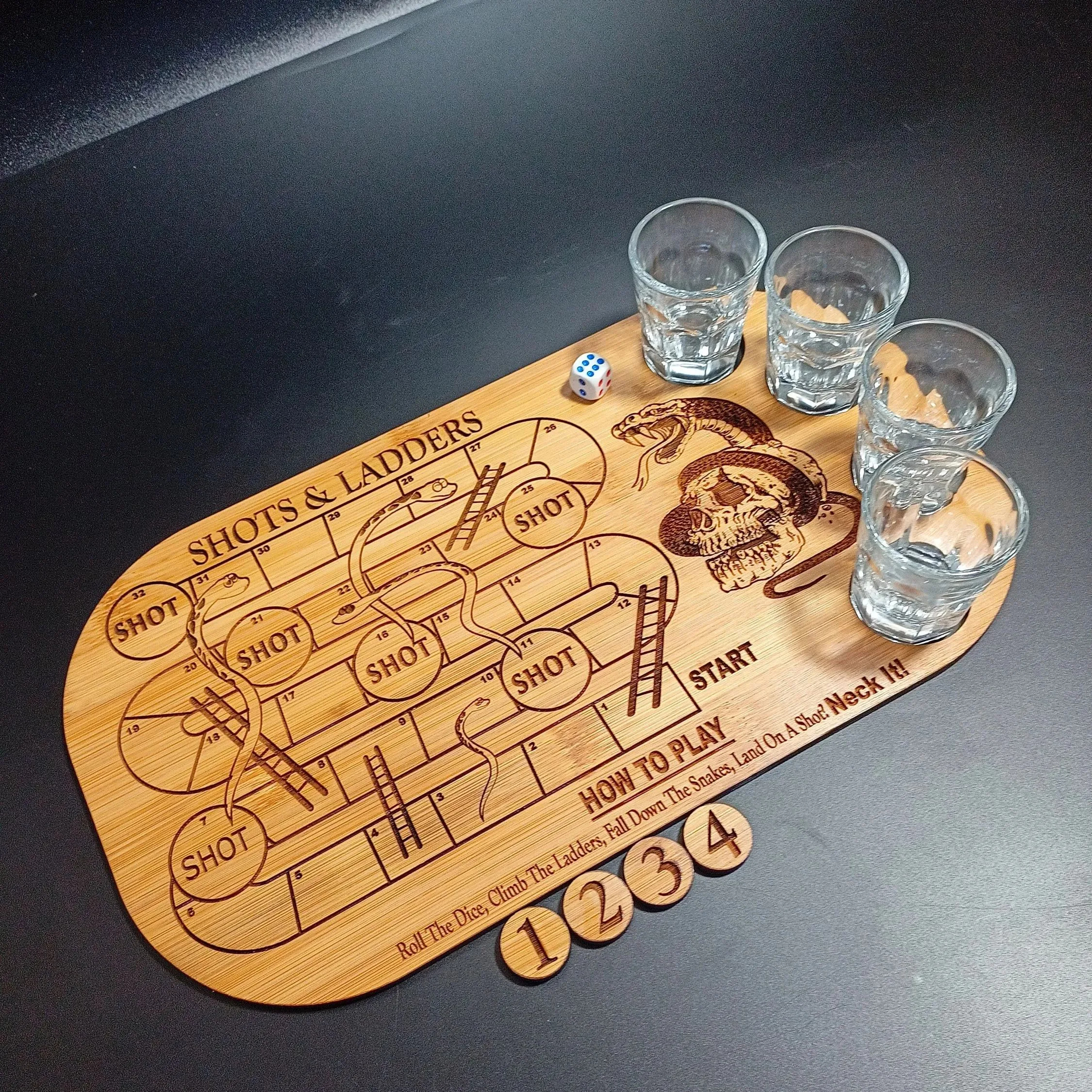 💥Drinking Game For Adults - Shots & Ladders🍺